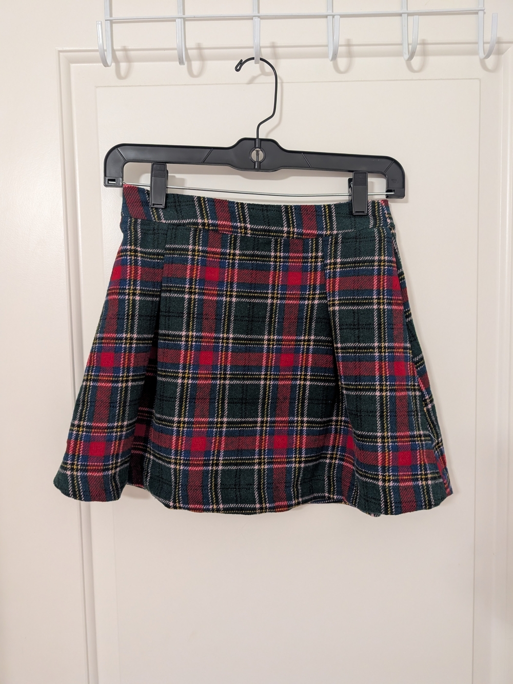 NWT Copper Key Girls M Plaid Tartan Pleated Skirt Holiday Christmas Preppy